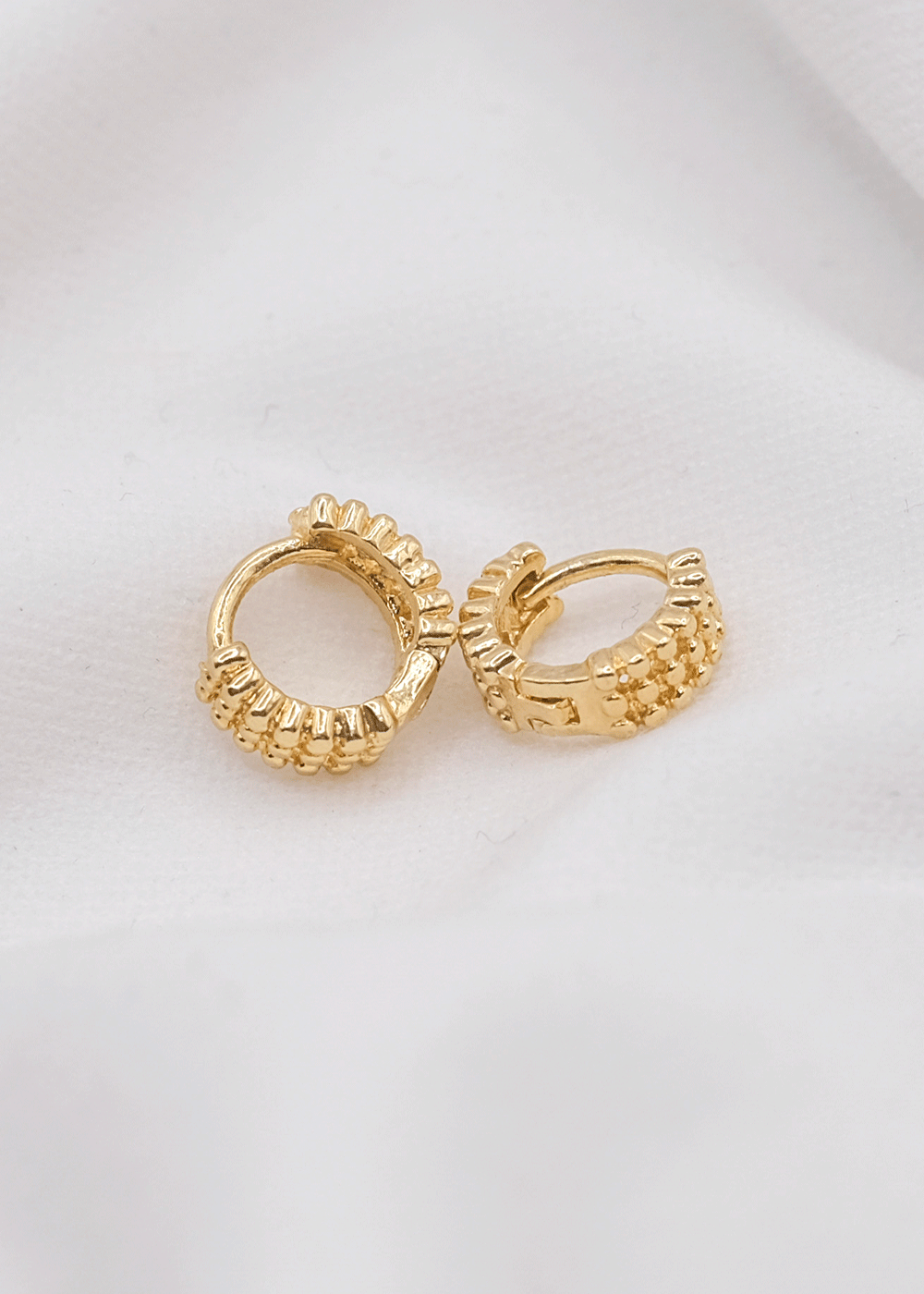 HUGUIES COPITAS MINI ORO LAMINADO 18KT